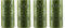 Topkapi Tiki Becher Bora – Tiki-Set Cocktailgläser Cocktailbecher, Tiki Bar Serie, 490 ml, XL (Green)