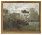 InSimSea Gerahmte Leinwand-Wandkunst, Vintage-Dekor, Monet-Blumengarten, Gemälde, Drucke, Vintage-Raumdekoration, Wanddekoration, Wohnzimmer, Schlafzimmer, Küche, Büro, Raumdekoration, 20,3 x 25,4 cm