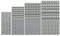 Lot de 40/50 forets hélicoïdaux en acier rapide à tige droite avec revêtement en titane 1 mm 1,5 mm 2 mm 2,5 mm 3 mm