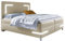 Mirjan24 Boxspringbett Leleni mit LED-Beleuchtung Continentalbett Doppelbett mit 2 Bettkästen Matratze + Topper Polsterbett Bett mit Kopfteil für Schlafzimmer Bettgestell (Soft 033, 180 x 200 cm)