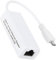 Yunseity Adaptador Ethernet Micro USB a RJ45, Adaptador de Tarjeta de Red Adaptador USB 2,0 a Ethernet para Placa Base Zero 1,3/W