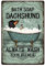 GLOBLELAND Letrero de metal vintage para baño con texto en inglés Dachshund para baño, placa de arte divertida, póster retro de metal decorativo de pared de 8x12 pulgadas, cafetería, club