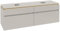 Villeroy & Boch Legato Waschtischunterschrank B677 1600x550x500mm, 2 Waschtische, B67700VK, Farbe: Soft Grey