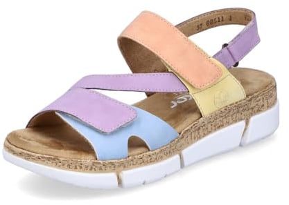 Rieker Damen Klassische Sandalen V2366, Frauen Sandalen