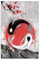 COTAIL Ungerahmte Leinwand-Wandkunst für Schlafzimmer, Büro, Wanddekoration, Koi-Fisch, Yin-Yang, Wanddekorationen für Wohnzimmer, Malerei, Bilder, Kunstwerke für moderne Poster, Drucke,