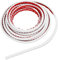 Nivofu 5 Meter Flexible Selbstklebende Zierleisten Sparpaket, 3D-Dekorative Wandleisten Pvc-Tapetenbordüre Selbstklebend, Dekor für Spiegelrahmen,Möbel,Schrankkanten,Wandkanten, 5 m x 1 cm, Weiß