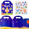 ASTARON Weltraum Stickerbuch für Kleinkinder, Wiederverwendbare Stickerbücher, Flugzeugaktivitäten, Reisespielzeug, Geburtstag Weihnachten Geschenk für Kinder