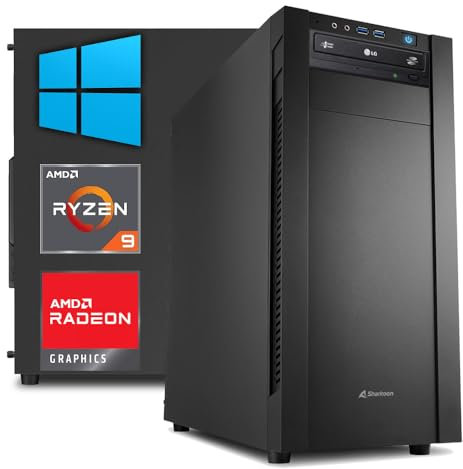 PC Computer AMD Ryzen 9 9950X 16 Core 5,70 Ghz - Ram 64 GB DDR5 - SSD M.2 1 TB - HD 4 TB - Wi-Fi e Bluetooth - Windows 10/11 Pro