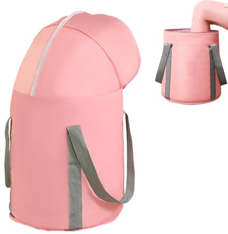Spa Portable pour Les Pieds, Sac de Bain de Pieds, Baignoire Pliable pour Les Pieds, Baignoire de Bain de Pieds, Baignoire de Lavage des Pieds avec Housse de Genou, Baignoire pour pédicure, Bassin de
