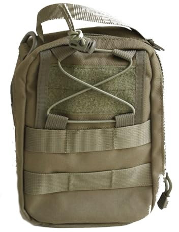 Militär Fernglas Tasche für 8x30 Ferngläser, BW Fernglas oder Gehörschutz, Oliv,