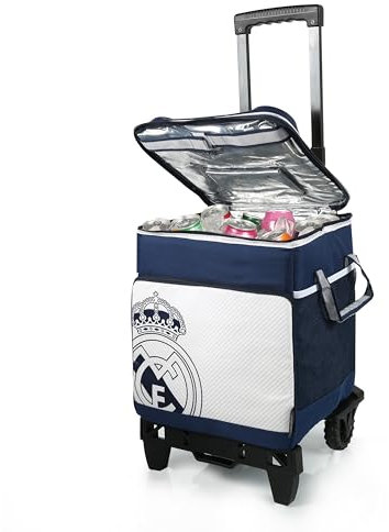 Nevera con Carrito 50 latas-Real Madrid