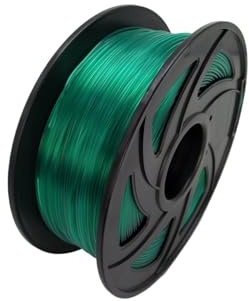 WFBOUPXQ 65A TPU 3D-Drucker-Filament, Flexibler Draht, 85A Elastomer-Drahtdurchmesser 1,75 mm, 75A Soft Fexble(Red)