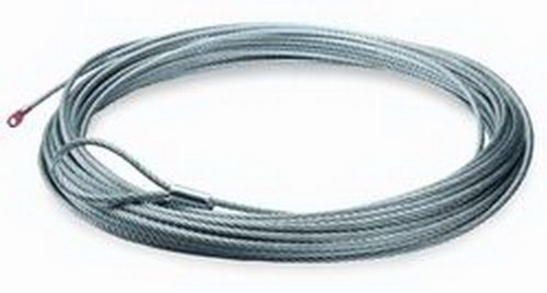 WARN 60076 ATV-Seilwinde Zubehör: verzinktes Flugzeugstahlseil, 1,9 cm Durchmesser x 15,7 cm Länge, mehrfarbig