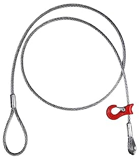 Joma-Tech Chokerseil - Anschlagseil mit eingepresstem Seilgleithaken - [ 12mm 8m ]