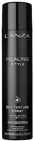 L'ANZA Heilungsstil Trockenes Textur Spray mit Mittlerem Halteeffekt (250 ml), Entwirrt und Verstärkt den Glanz, Volumen Spray mit UV- und Hitzeschutz, Beugt Sonnen- und Stylingschäden vor