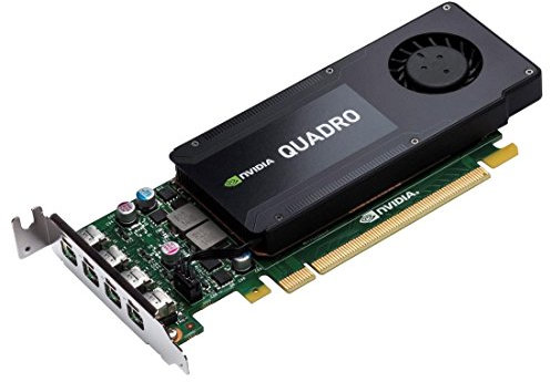 HP NVIDIA Quadro K1200 (4 GB) NVIDIA Scheda grafica NVIDIA Quadro K1200; GPU: GM107 con 512 CUDA core; Alimentazione: 46 Watt 4GB