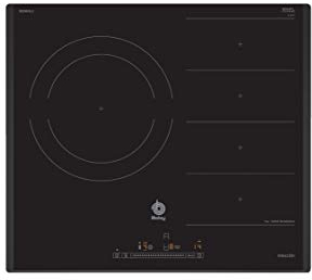 Balay 3EB969LU - Placa FlexInducción, 60 cm, 180,0 Wh/kg, Color Negro, Control Deslizante con 17 niveles de cocción, Zona gigante de 28 cm