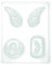 GLOREX 6 1600 429 Giessform Engelsflügel