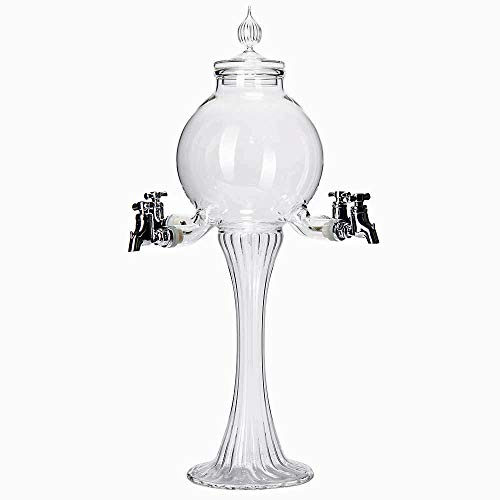 Absinth Fontäne Boule von ALANDIA | Mit 4 Hähnen | Edles und traditionelles Zubehör für Absinthe