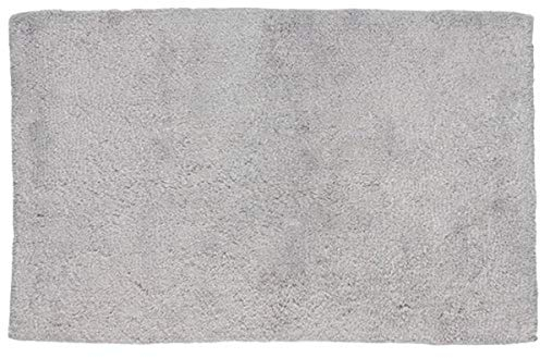 Kela Badematte Ladessa 65x55cm aus Baumwolle in hellgrau, Bright Grey, 120 x 1 x 70 cm