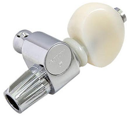 Gotoh Japan 5th-string Banjo Tuner SPBJ5-AIN Nickel Machine Head Peg with Pearloid Button