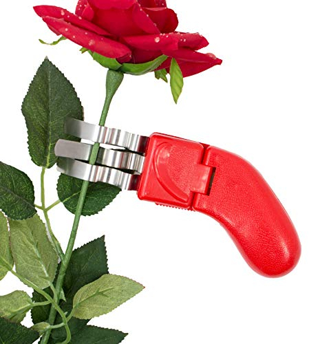 Rosenentdorner Profi Entdorner mit Kunststoffgriff Stielentdorner Rose Entdorner Blumenentdorner hochwertig Blume Blumen Nelken Garten Stripper Stripping Zubehör back2season