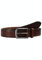 LLOYD-Herren-Voll-Ledergürtel 35 mm perforiert Kanten-Finish 44-MIDBROWN 105