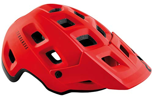 MET Terranova Helm rot Kopfumfang S | 52-56cm 2020 Fahrradhelm