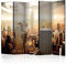 murando Raumteiler Foto Paravent New York 225x172 cm beidseitig auf Vlies-Leinwand Bedruckt Trennwand Spanische Wand Sichtschutz Raumtrenner Design Amerika Stadt USA Panorama d-C-0117-z-c