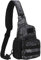NuCamper Taktisch Sling Rucksack Umhangetasche Militar Brusttasche Tactical Crossbody Bag mit Flaschenhalter für Reise Wandern Radfahren Outdoor Multipurpose Tagepacks
