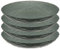 Koziol Suppenteller, 220 mm, 4 Stück, 5006701, Natur Ash Grey