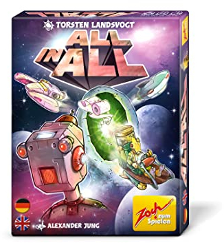 Zoch 601105162 All in All - Kartenspiel für 3 bis 6 Spieler – Das Sammelspiel für alle Weltraumfans, ab 10 Jahren