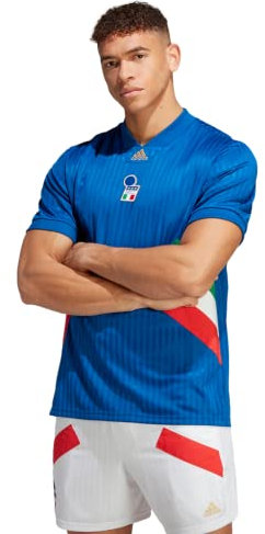 adidas Men's Soccer Collection Icon Jerseys (as1, Alpha, x_l, Regular, Regular, Italy)