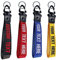 Brillianne Personalisierte Schlüsselanhänger, Kundenspezifischer Schlüsselanhänger, Auto Schlüsselanhänger Clip Nylon Gurtband Schlüsselanhänger für Schlüssel, Motorrad Fahrer, taktischer Rucksack
