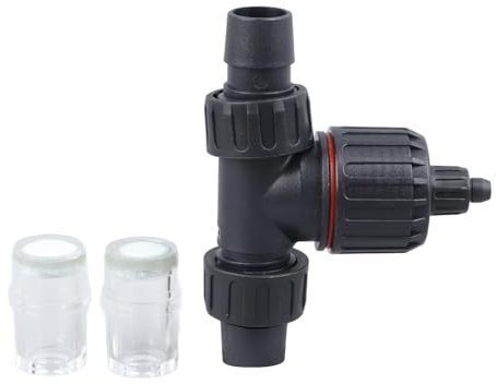 CO2 Diffusor, DREI Wege Aquarium Dioxid Auflösungssystem für 16 Mm 22 Mm Wasserrohre