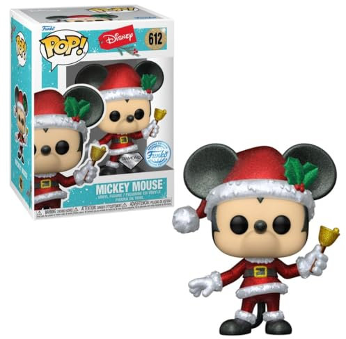 Pop! Disney: Holiday - Mickey Mouse Diamond Glitter Special Edition
