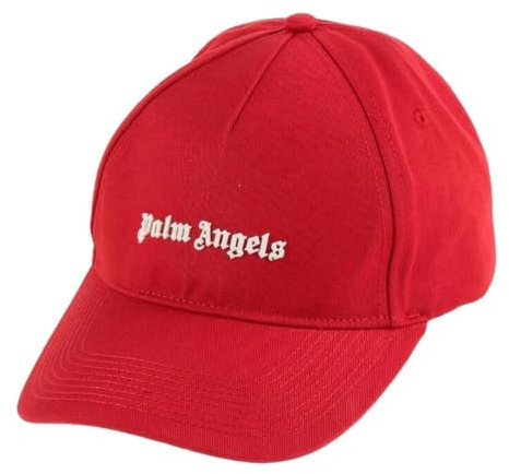 PALM ANGELS Rote Kappe mit Logo, rot, Einheitsgröße