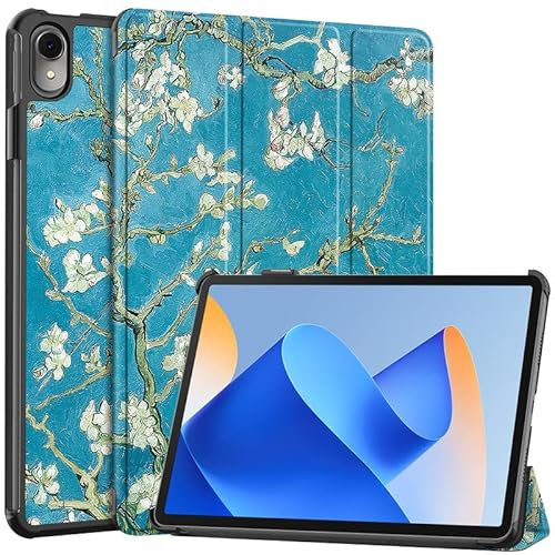 Funda para Huawei Matepad de 11 pulgadas, funda para tablet Huawei Matepad de 11 pulgadas (2023), funda de soporte triple con soporte para lápices, apagado y encendido automático, funda protectora de