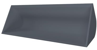 Schaufel kompatibel für Siku Control Frontlader Traktor extra groß - Grau