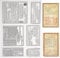 CRASPIRE Vintage Letterhead Clear Rubber Stamps Words Background Reusable Retro Transparent Silicone Stamp Seals for Journaling Card Making Scrapbooking Photo Album Decorative DIY