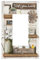 Farmhouse Rustikale Blumen-Lichtschalter-Abdeckplatten, 1-Gang, einzelne Wippe, Landhausstil, dekorative Wandplatte, elektrische Frontplatte für Badezimmer, Schlafzimmer, Heimdekoration, Zubehör, 12,7