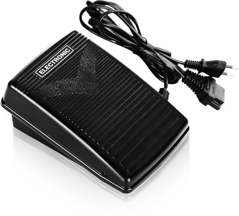 Nähmaschine Fußpedal, 220 -240V Nähmaschinen Fußpedal, Fußsteuerung Controller Universal Mit Netzkabel, Multifunktionaler Rutschfestigkeitsschalter Pedal Variable Speed controller Für Nähmaschine