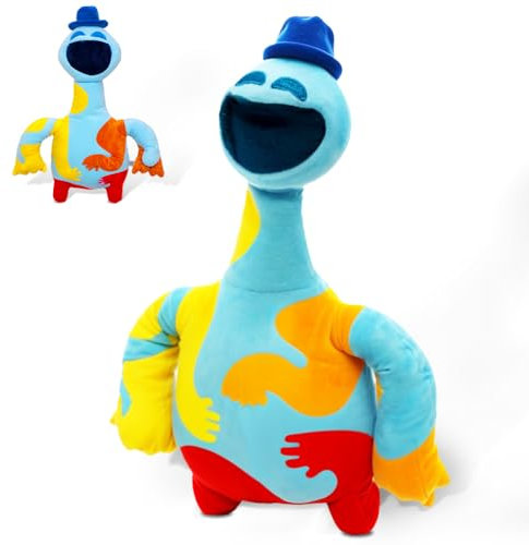 Smiling Critters Chapter 4 PlüSchtier,10 Zoll Weiches PlüSchtier FüR Kinder & Spielefans5 6 7 8 9 10+Alt,Niedliches Vom Spiel Inspiriertes PlüSchtier,Sammelbares Geschenk FüR Halloween (Dough-Man)