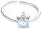 Beaupretty Einhorn-ring Modering Öffnender Einhornring Ring Einhorn Silver