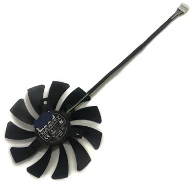 WZKOZDR GPU-Kühler, Grafikkartenlüfter, HA9010H12F-Z für MSI RX560 RX550 für AERO ITX, HA5510H12SF-Z für RX460 RX 550 560 2GB 4GT LP OC(HA9010H12F-Z)