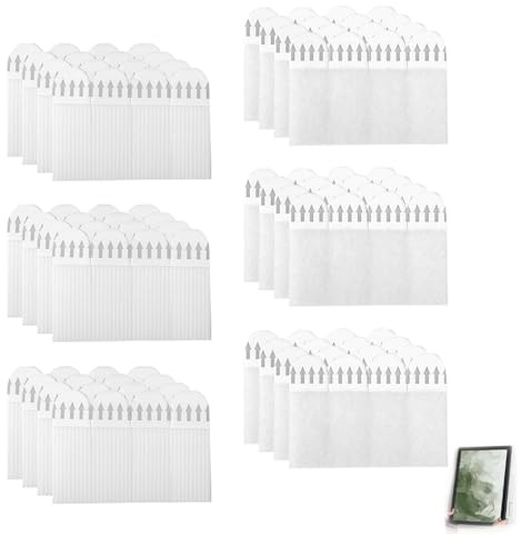 36 Paar (72 Stück) Klebestreifen zum Aufhängen von Bildern, Klebestreifen Klettband Streifen Bilder-Montagestreifen Poster Strips Bilderaufhängestreifen 16 x 46 mm beschädigungsfrei für Kunstwerke