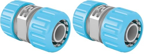 Cellfast Reparador de manguera ideal de 1 pulgada, para conexión permanente de dos mangueras, material PP/ABS, 57-003 (Paquete de 2)