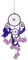 Dreamcatcher Nylon mit Capisscheiben (Lila)