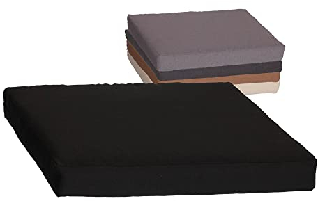 Beo Loungekissen für Rattan Gartengruppen ca. 50 x 50 cm in anthrazit