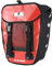 Red Loon 1 x robuste Fahrradtasche aus LKW-Plane – wasserdichte Packtasche für Gepäckträger in Rot